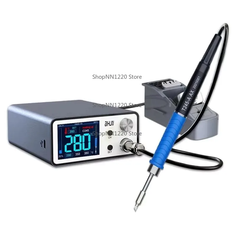 Fast Heating Soldering Station New Condition Rework Station with Metal Body T210 T115 Handle Core Components Engine