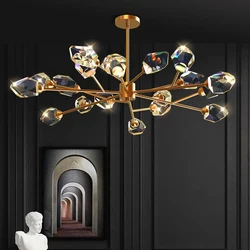 home decorationPendant lights, luxury crystal living room chandelier, bedroom Pendant lamp, ceiling light, indoor lighting