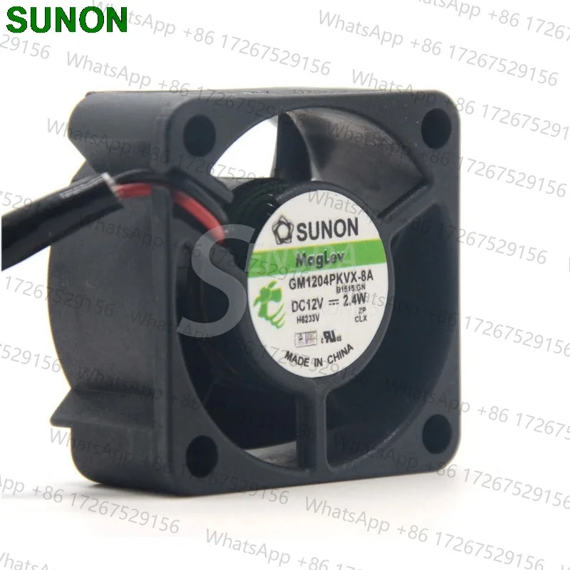 SUNON 4020 GM1204PKVX-8A 12V 2.4W 2Wire Server Cooling Fan