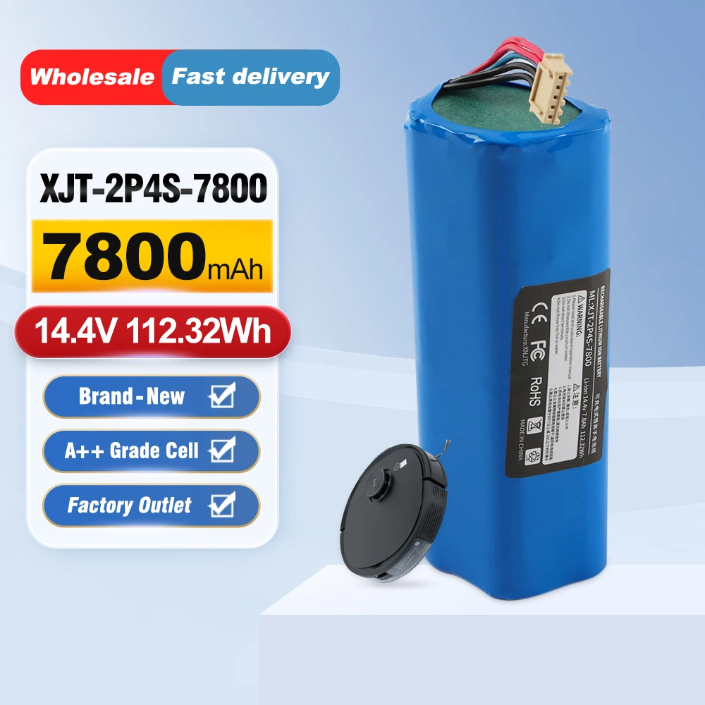 

ETESBAY Deebot Ozmo T8 Battery - for Ecovacs Deebot X1 Omni Battery - T5 Max T8+ T9 Aivi Power T9+ T20 Replacement for Ozmo 950