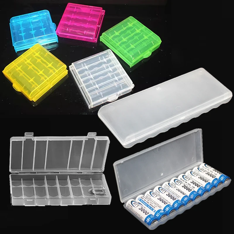 AA 5/AAA 7/14500 battery storage box sorting box battery storage protection box