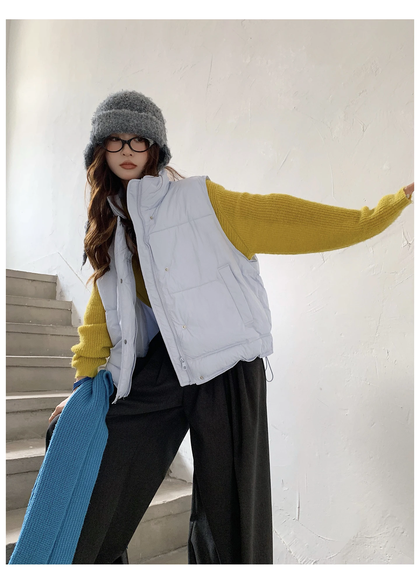 

Жилеты Жилеты Толстые женские жилеты на пуговицах Осенние вельветовые погоны с лацканами Гранж Университетская уличная одежда Байкерские контрастные Y2K