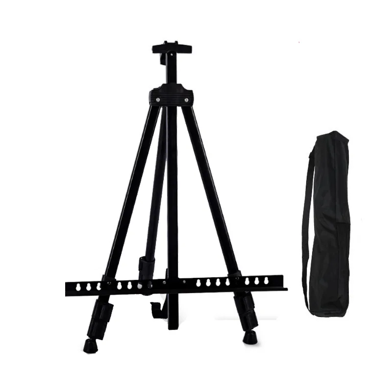 metal iron easel folding tripod easel telescopic easel