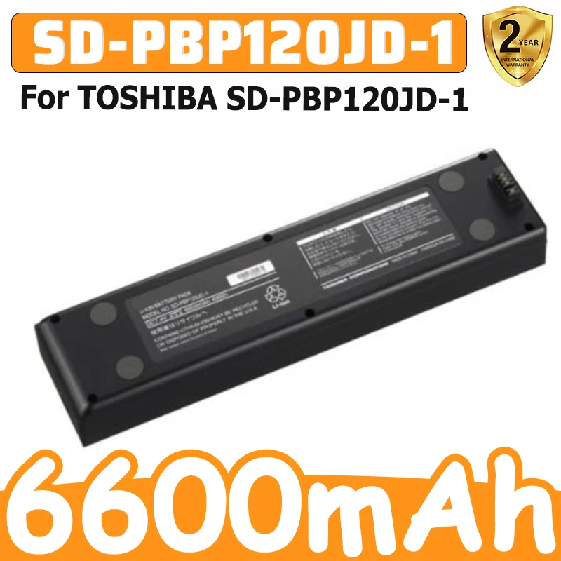 High-Quality Battery for TOSHIBA SD-PBP120JD-1 7.4V 6600mAh