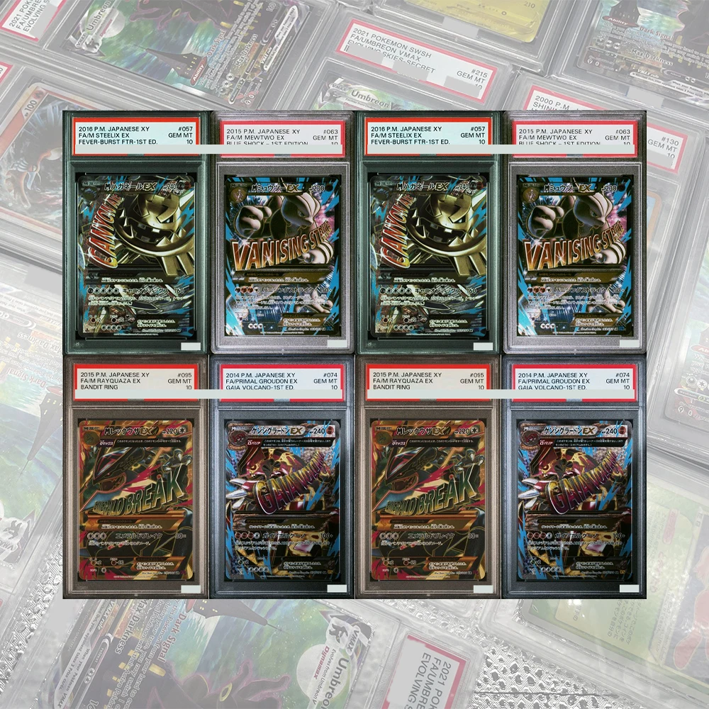 

2016 M Steelix EX # Коллекционная карта 057 Full Art 1ST ED Fever Burst DIY Proxy PTCG с голографическими этикетками XY (японская версия) – подарки