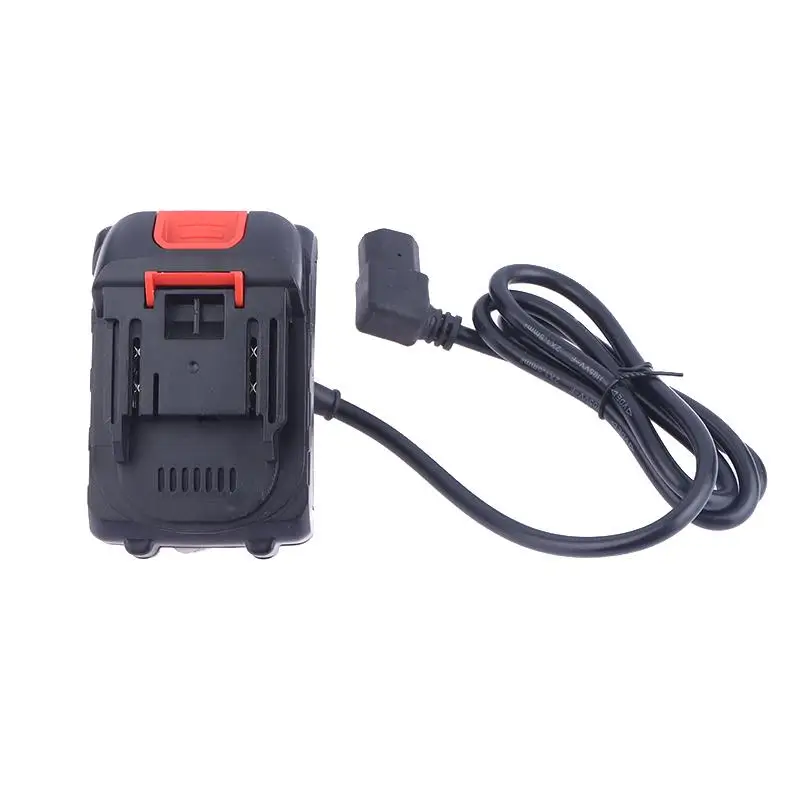 1/2Pcs Backpack Lead Acid Battery Li-ion Battery Power Cord Connection Cable Converter Plastic For Hongsong 18V 21V Power Tool