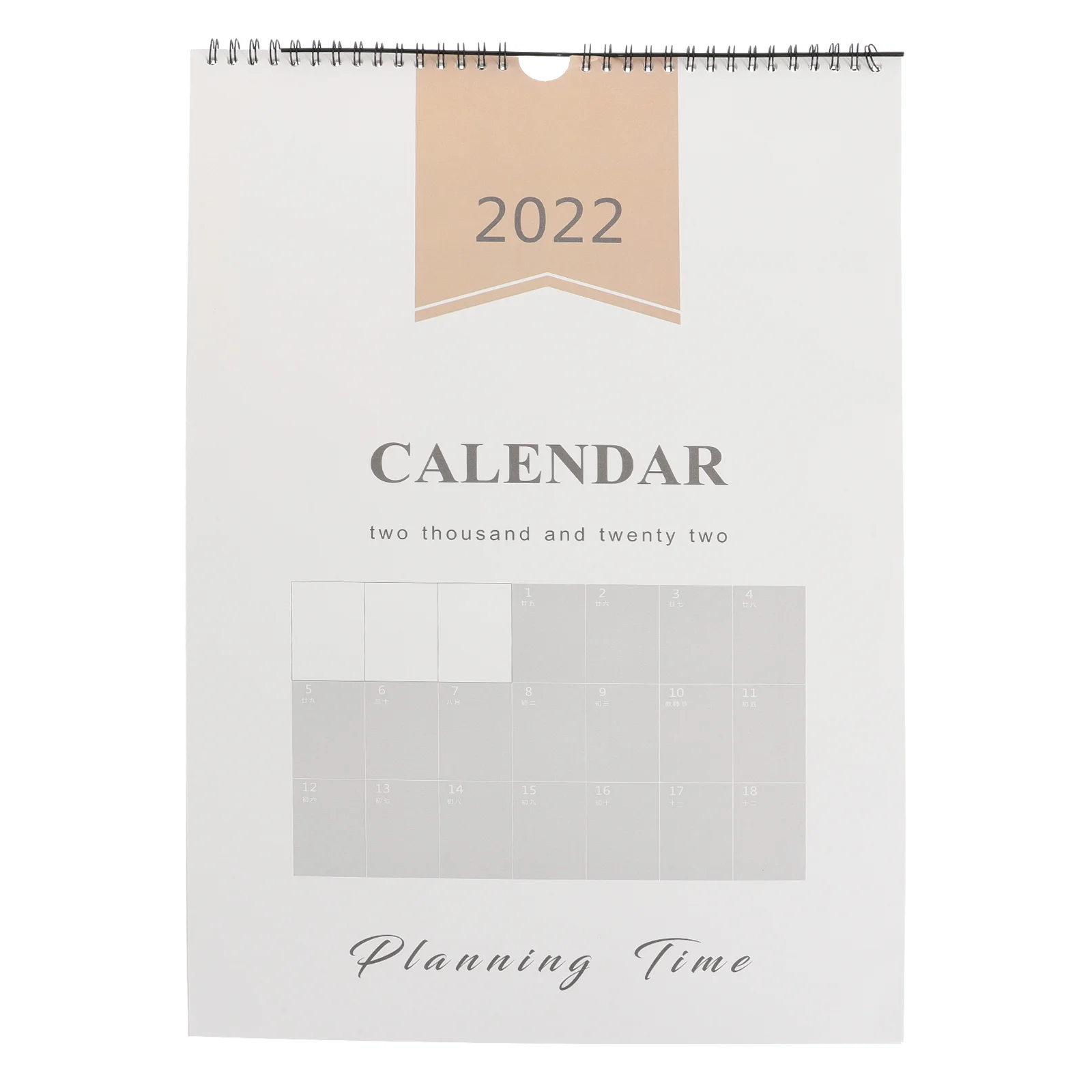 Note- Taking Hanging Calendar 2022 Wall Calendars Schedule Planning Office Practical Daily