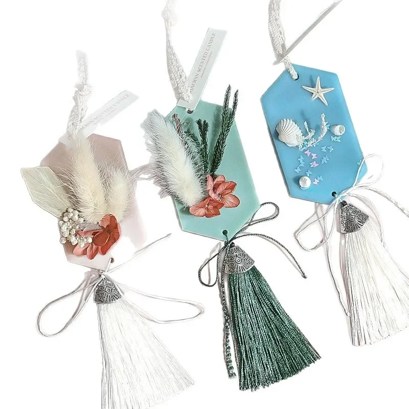 Eco-Friendly Soy Wax Aromatherapy Pillar Candle Long-Lasting Handmade Scented Hanging Wardrobe Freshener Deodorant Home Decor