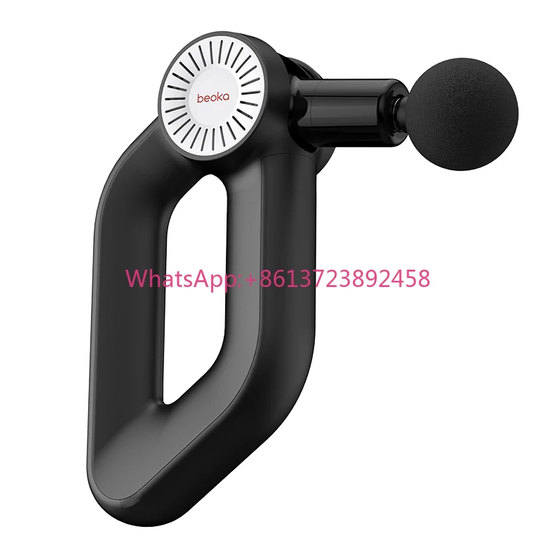 Professional D6 Pro Handheld Gym Body Deep Tissue 16mm Massage Gun High Quality Muscle Massage Gun with Touch Screen