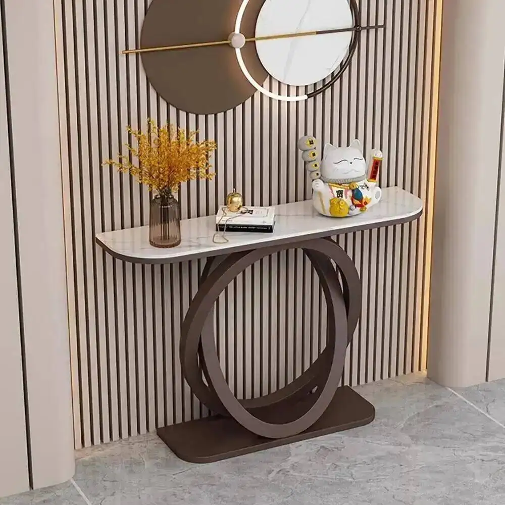 طاولات وحدة تحكم جمالية فريدة من نوعها من Tisch، طاولات وحدة تحكم فاخرة من الرخام الاسكندنافي البسيط، مداخل عتيقة، أثاث منزلي Wohnzimer #5