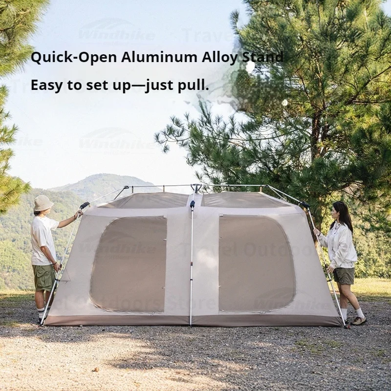 Naturehike Village 13 Pro 4-Room Automatic Tent