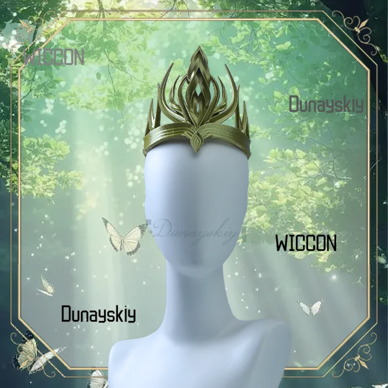 

Реквизит на Хэллоуин в стиле фэнтези, король, королева, корона, аксессуары для косплея принцессы, товары с 3D принтом для карнавальной вечеринки