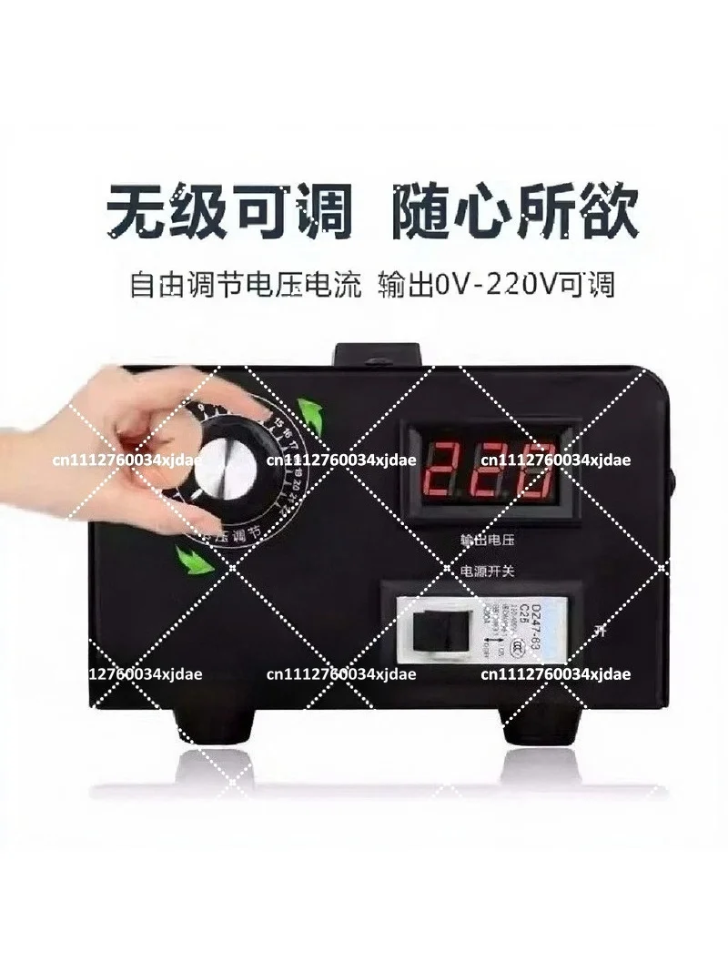 Single Phase Solid State Voltage Regulator SSR-100A, 220V 100A Heating Controller