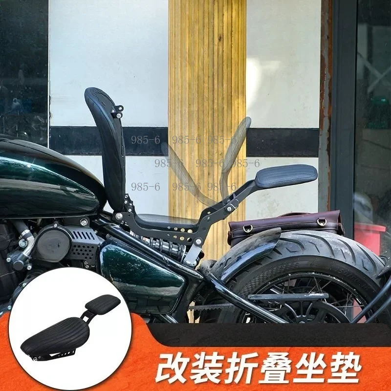 Folding Front Seat Cushion YP500/B50 Motorcycle Modification Rear Seat Cushion Assembly With Seat