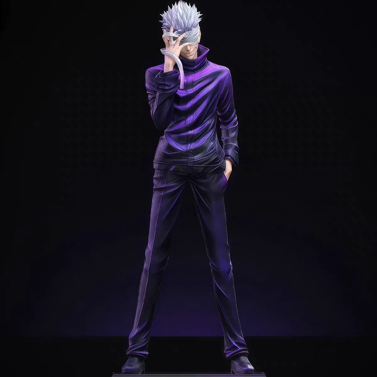 

Jujutsu Kaisen Satoru Gojo Meteor Ninja Assassin 35cm/13.77Inch Can move swing PVC Anime enthusiast Figures Battle Toys Gifts