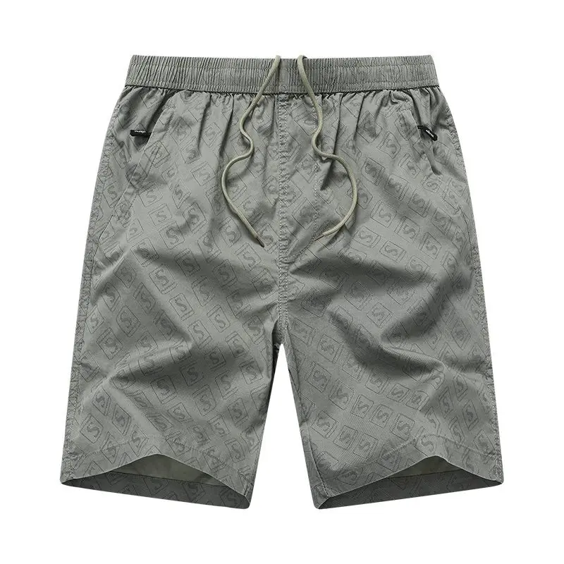 

Мужские трусы-брифы из хлопка с принтом, удлиненные (до колена), с высокой талией, для дома и повседневной носки, коллекция Весна-Лето 2026