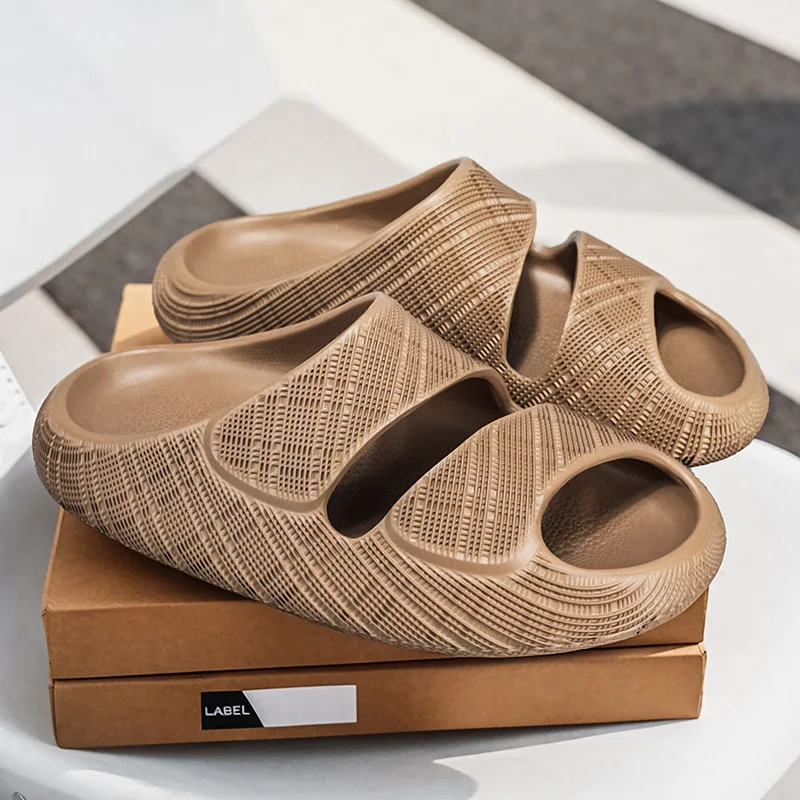 Heren clogs, antislip platte schoenen voor thuis en strand_voghion.com