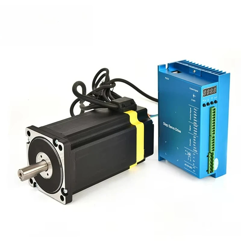 Premium NEMA 34 Stepper Motor Kit | Closed Loop, 12.5 Nm, 150 mm Length, with Driver