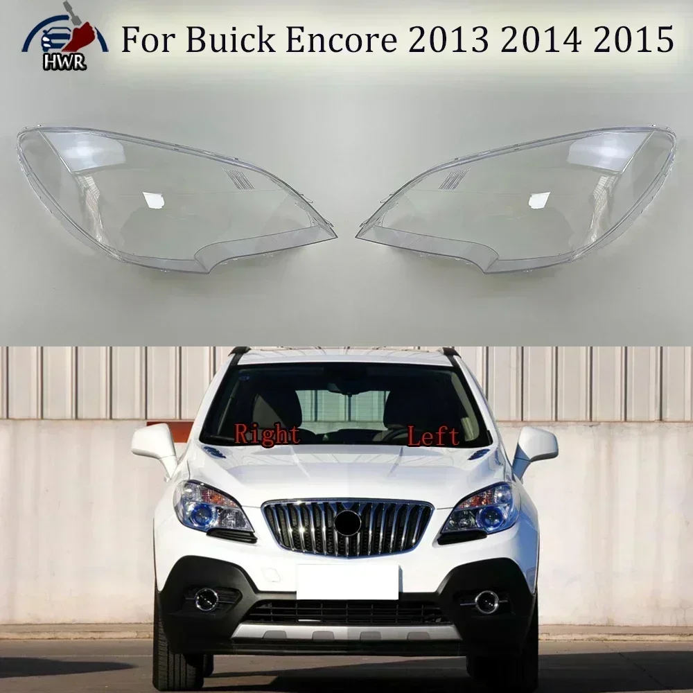 

For Buick Encore 2013 2014 2015 Automobiles Parts Accessories Replace A Transparent PC Car Lights Shell Glass Headlights