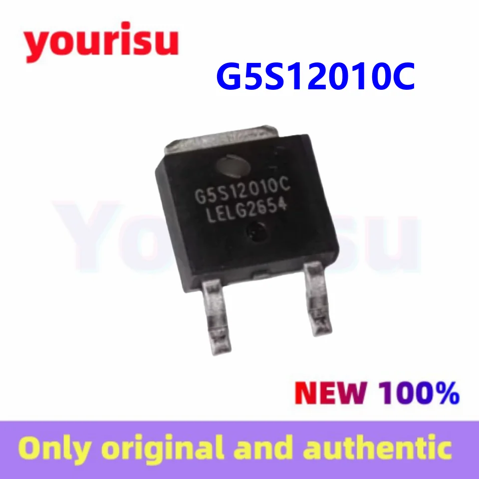 10Pcs/Lot original G5S12010C G5S12010 TO252 silicon carbide diode 1200V