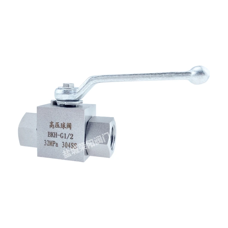 

304 stainless steel high pressure ball valve 316L inner thread YJZQ inner wire BKH hydraulic 4 points DN15 water gas