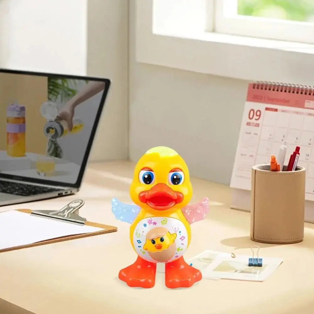 

Electronic Pets with Flashing Lights Dancing Duck Toy Cartoon Sing Dance Funny Toys Shake Body Electronic Toys Kids