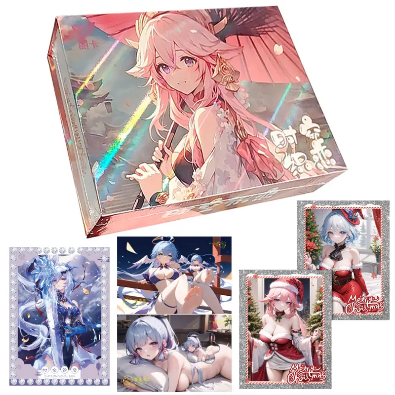 2024 Lastest Shikongzhilian Collection Card Goddess Story Waifu Booster Box Trading CCG TCG Doujin Toys And Hobbies Gift