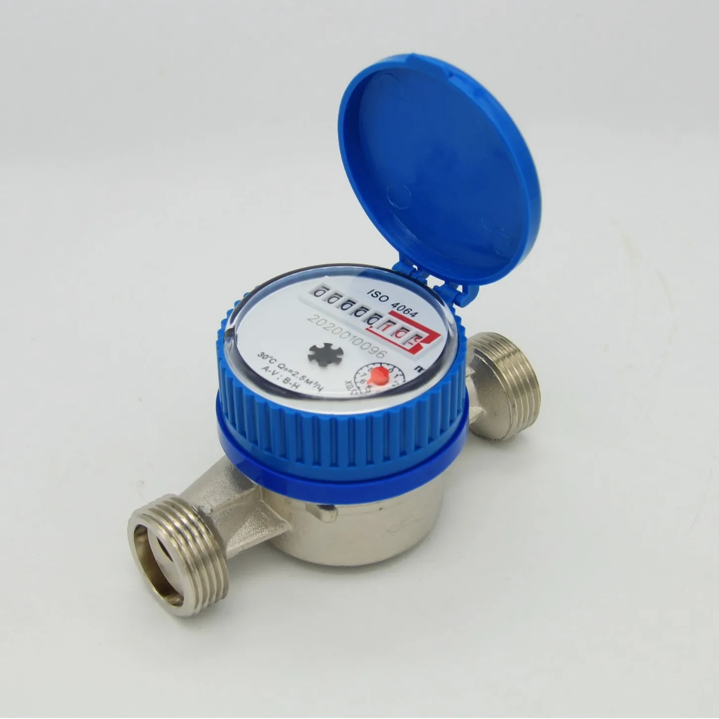 1 PCS Single Jet Water Meter Brass Water Meter Home and Garden Use Flow Water Meter Plastic