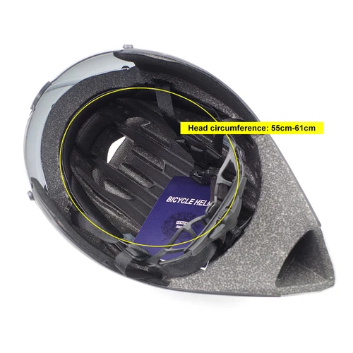 Imagen 2 del producto Wildside Aero TT casco de bicicleta de carretera carreras ciclismo deportes triatlón TT ultraligero casco de seguridad gafas accesorios de bicicleta