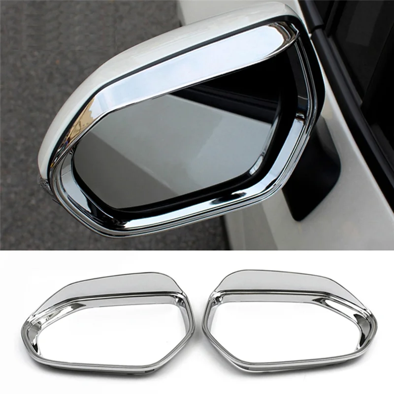 ABS سيارة مرآة الرؤية الخلفية المطر حامي غير نافذ للمطر الحاجب لتويوتا كورولا E210 2019 2020 2021 2022 2023 2024 الهجين