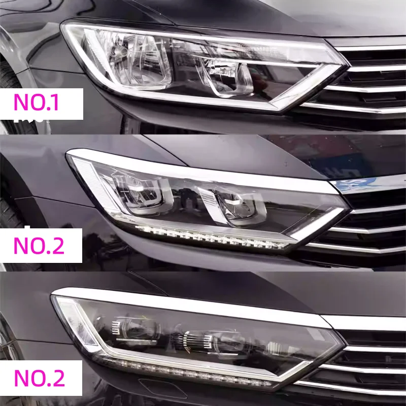 For Volkswagen VW Passat B8 2016 2017 2018 2019 Car Headlight Shell Headlamp Cover Replace Lamp Shade Headlamp Lens Glass