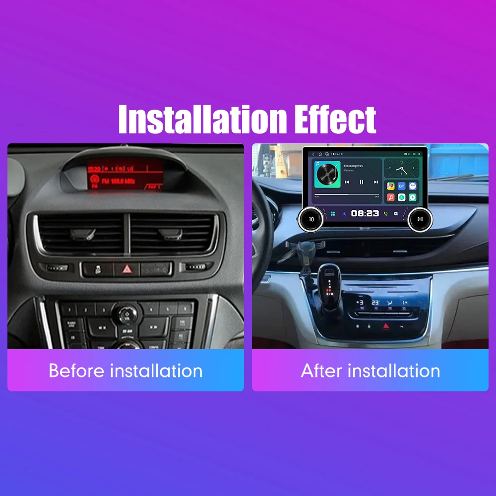 11.8 Inch 2K Double Knobs 2 Din Car Radio For Honda Gl8 2020 Car Radio DVD Multimedia Video Player Android Auto Carplay