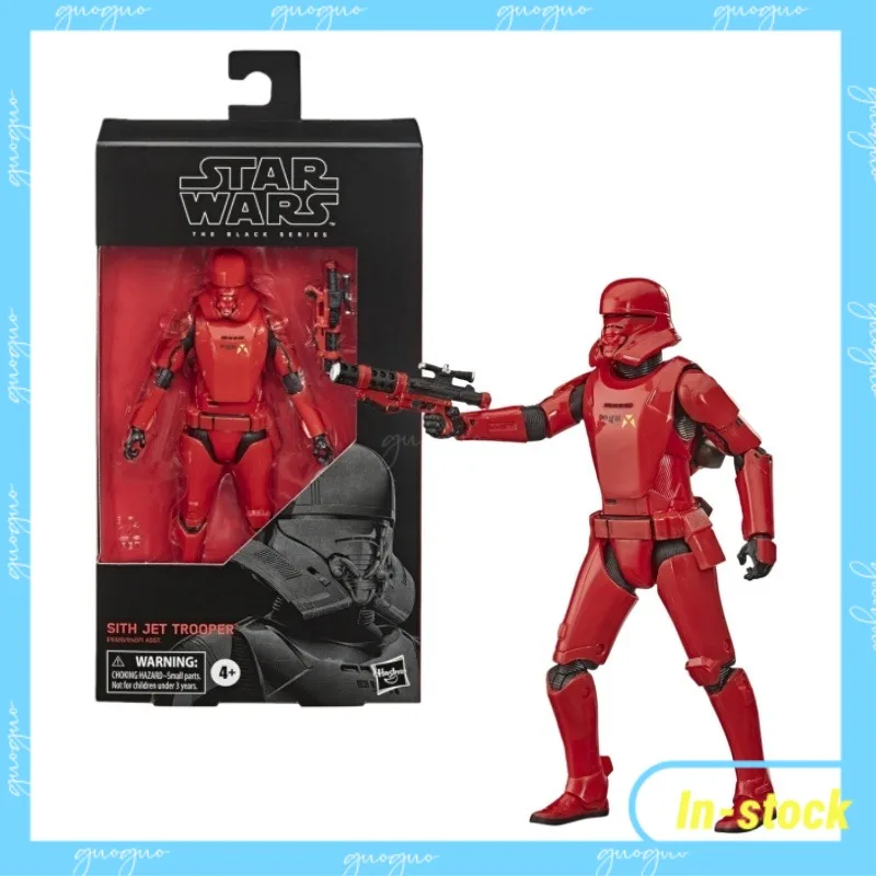 【Na stanie】 Hasbro Black Box Series Sith Jet Soldiers Figurki Akcji Kolekcjonerskie Model Zabawka Prezent Ozdoby 15cm