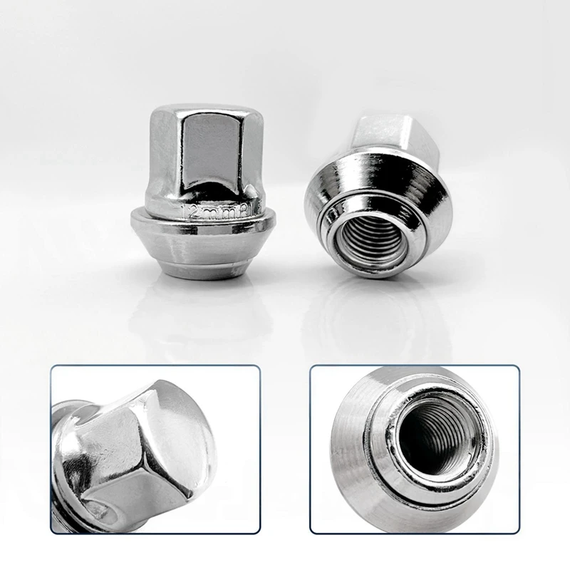 Super Sale 20-Piece M12 x 1.5 Wheel Lug Bolts Nuts 19MM Hex for Ford C-Max