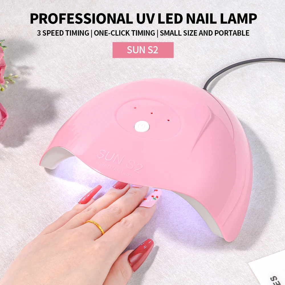 Professional UV LED Nail Art Lamp for Nail Gel Curing Home Nail Lamp UV Gel Varnish Nail Art Dryer Equipment Tools