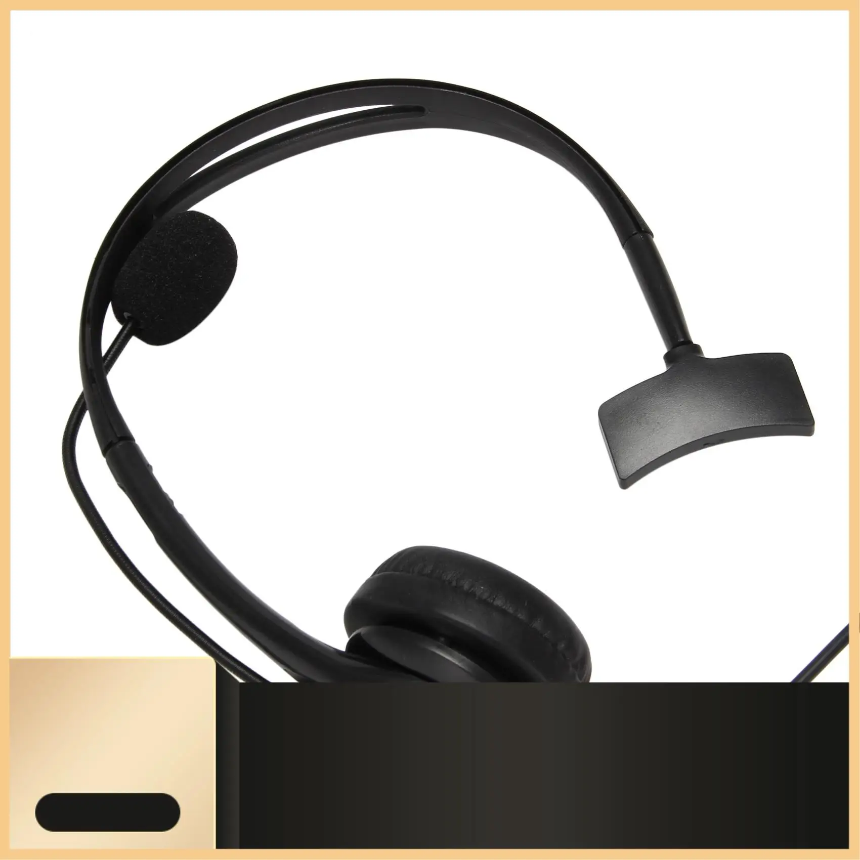 

USB-гарнитура для колл-центра с микрофоном с шумоподавлением, монофонические наушники для ПК, домашнего офиса, телефона, Plug and Play