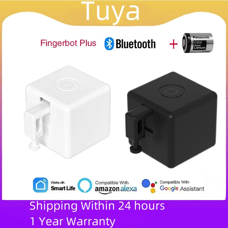 Tuya Bluetooth Smart Fingerbot Switch Fingerbot Button Pusher Remote Control Smart Home for Alexa Google Assistant Voice Control
