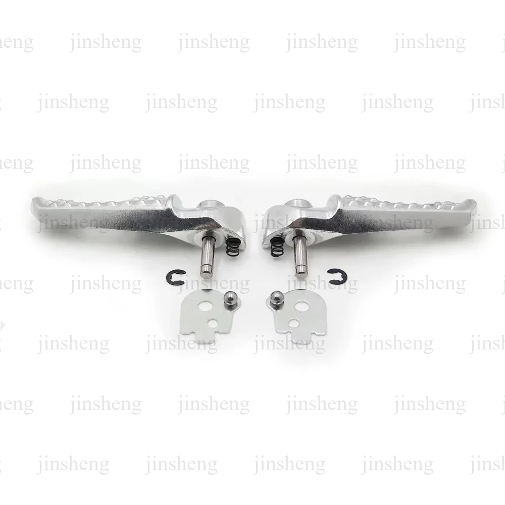 For Honda CBR1000RR 2004-2014 / CBR600RR 2003-2014 Silver Rear Foot Pegs Footrest Motorcycle Parts