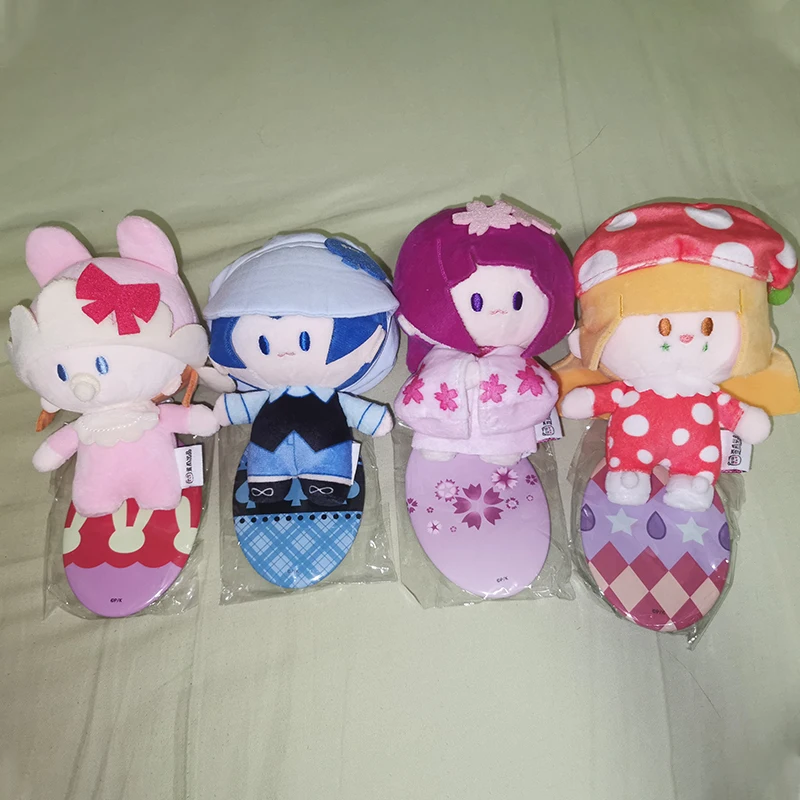 In Stock 12cm  Shugo Chara Miki Dear Baby Pepe Kusukusu Yoru Temari Plush Doll Acg Toy Figure  Cute Doll Collectibles Ornament