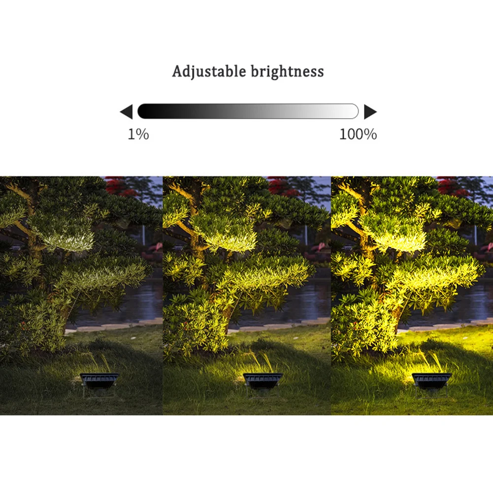 Outdoor Led Flood Light 12 Colors 4 Modes Color Changing RGB Lights With Remote Timing Landscape Lights IP65 Waterproof US