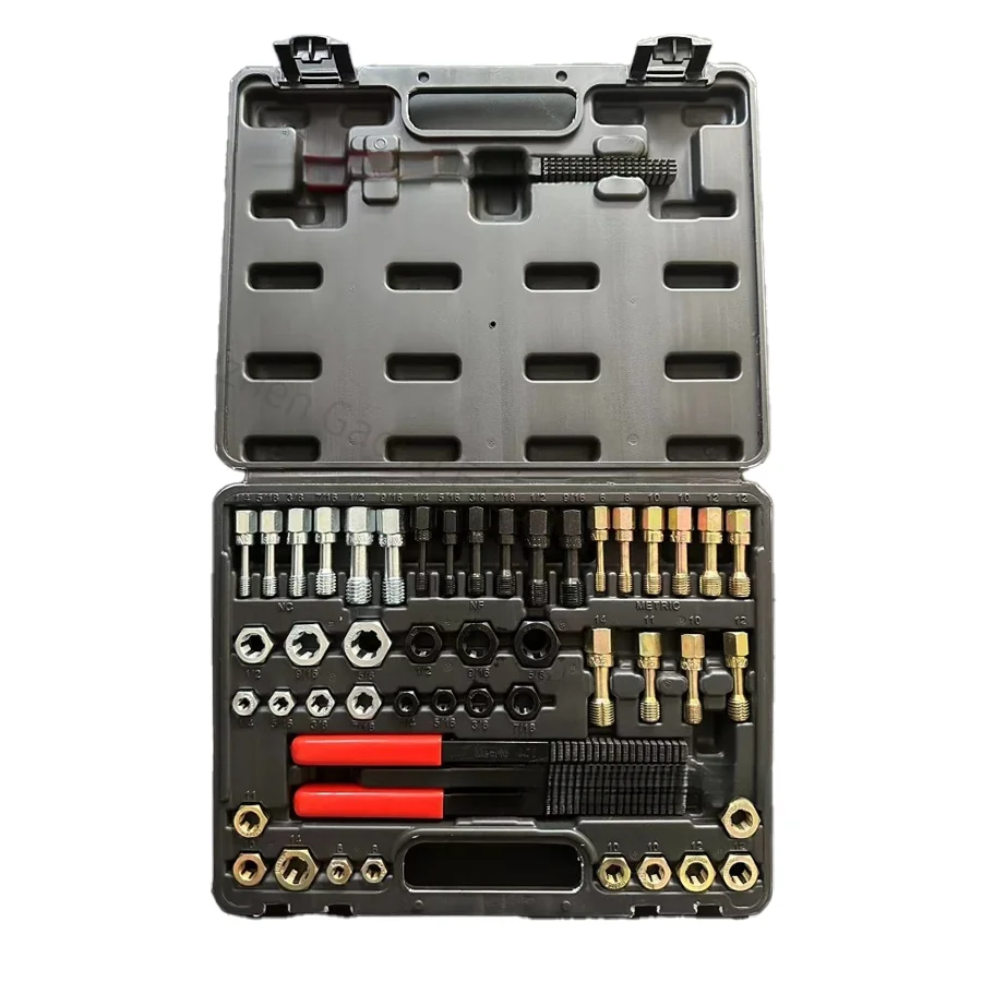 

Набор из 49 предметов инструментов для ремонта резьбы, инструменты для авторемонта