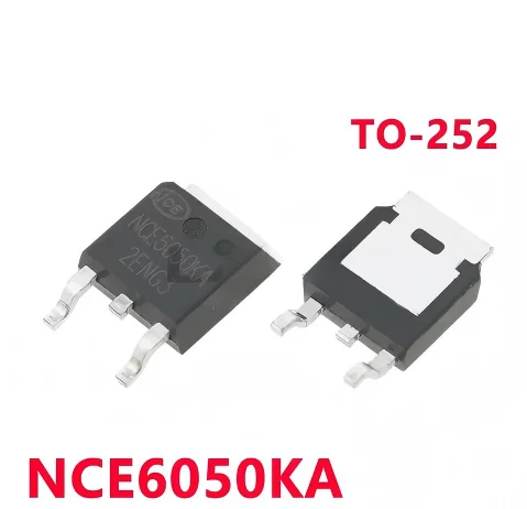 10/PCS New NCE6050KA TO-252 60V/50A N-channel MOS field-effect transistor In Stock