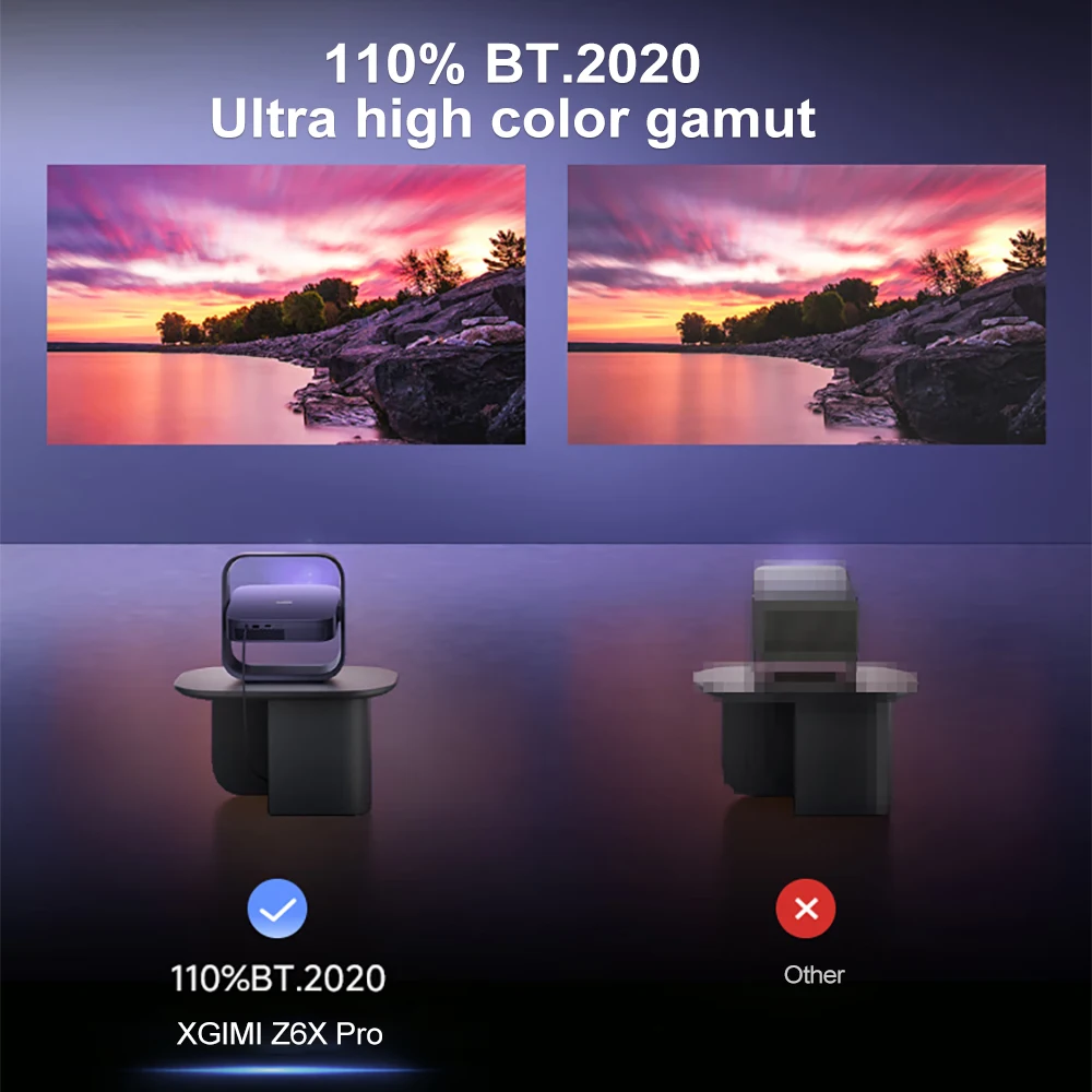 XGIMI Z6X Pro three-color laser projector 1080P integrated PTZ