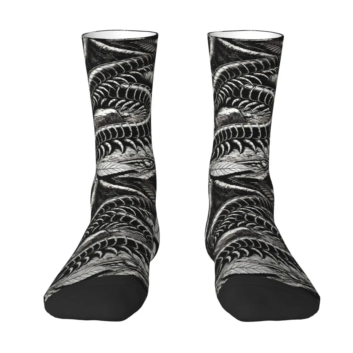 Centipede Sock Printed Man Polyester