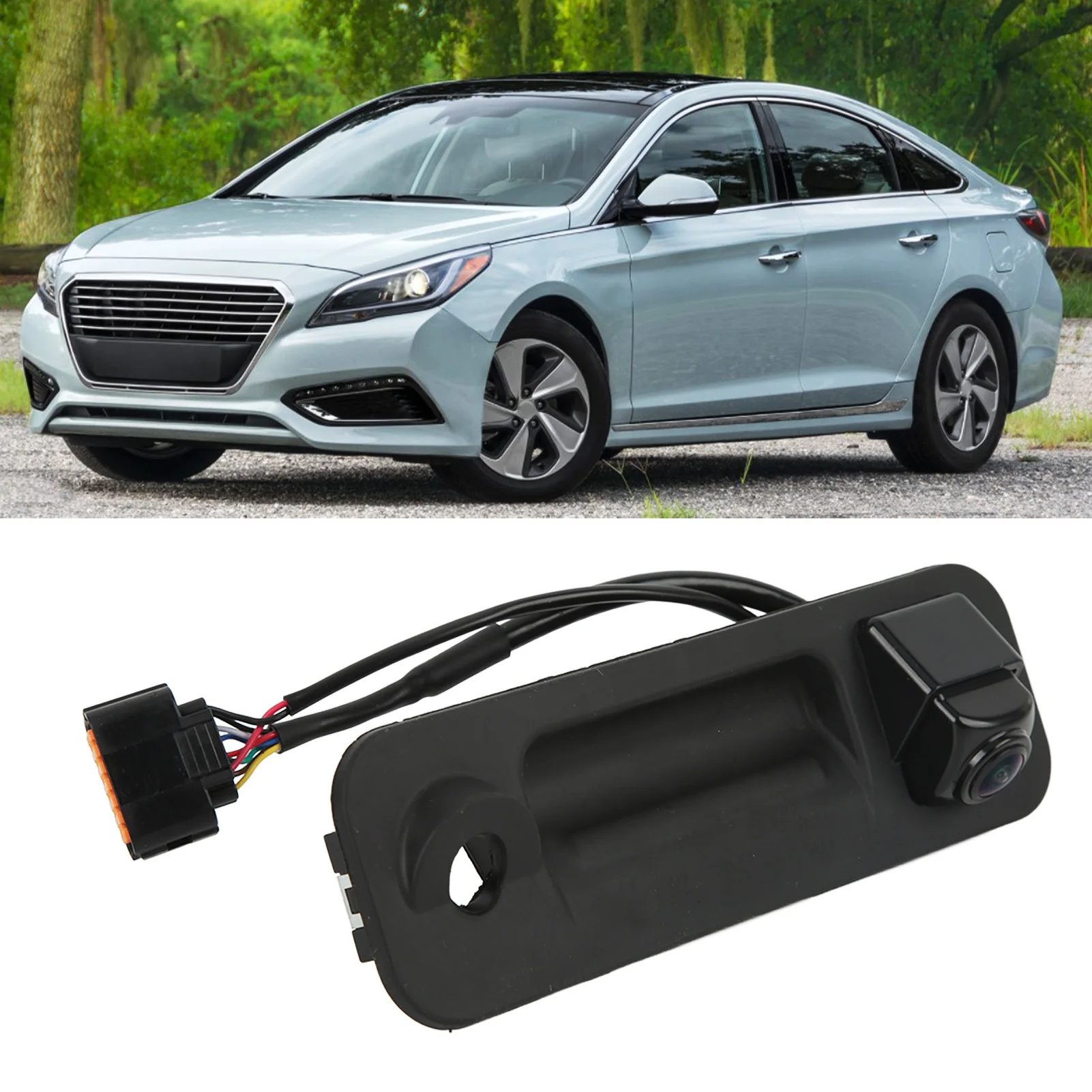 

Car Rear View Reversing Camera for Hyundai Sonata 2015-2018 95760E6201 95760C1000 Rear View Backup Camera