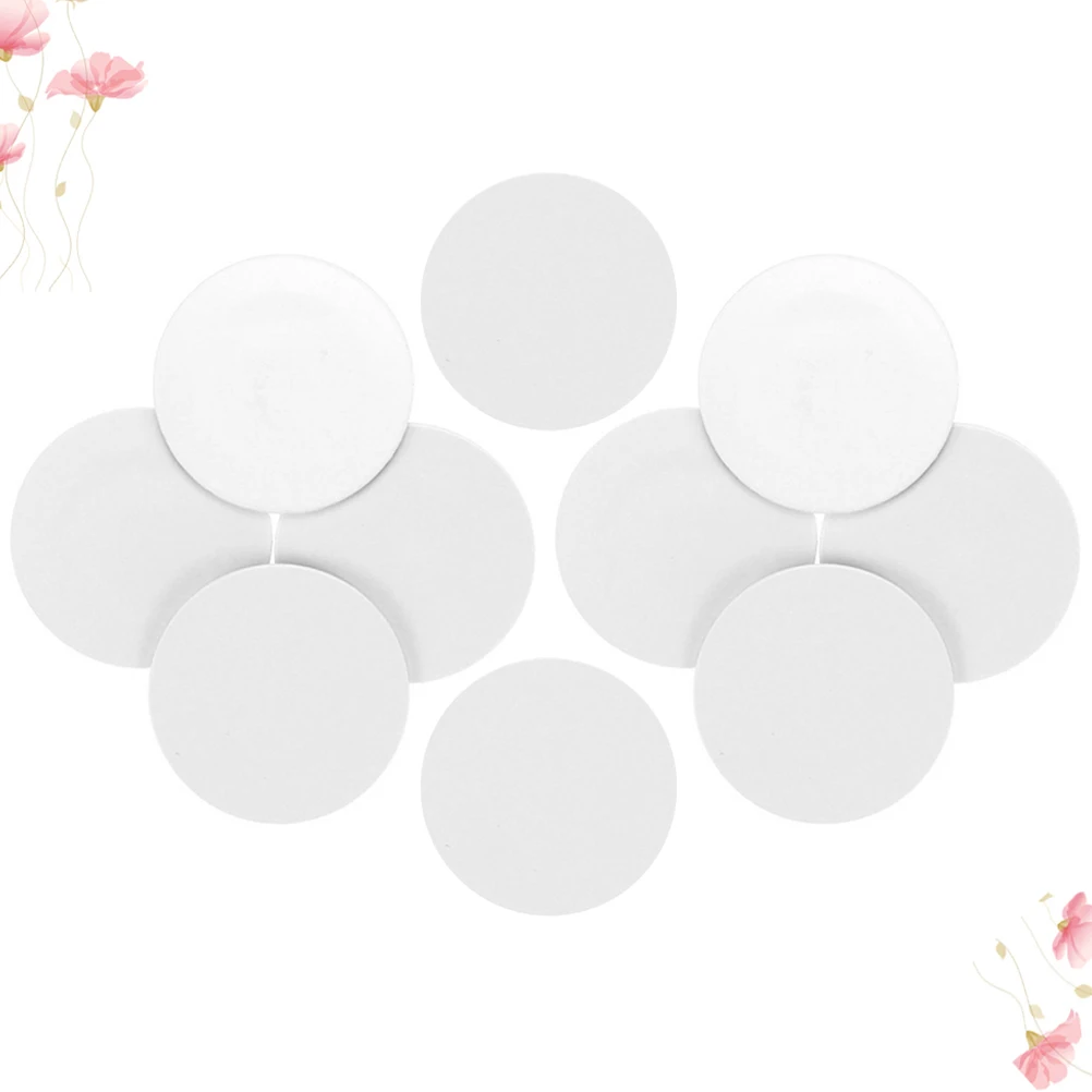 10pcs Ntag215 NFC Tag Sticker Redonda 25mm Blank - close-up view
