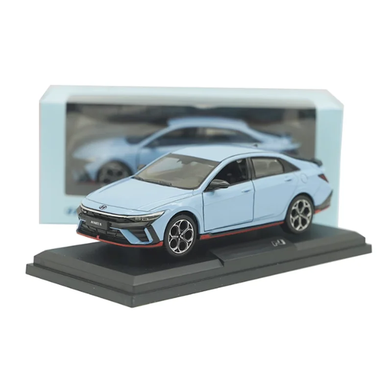 Maßstab 1:38 N Facelift mit Rückzugsauto Legierung Kunststoff Automodell Erwachsene Kinder Hobby Sammlung Dekoration Junge Geschenk Display