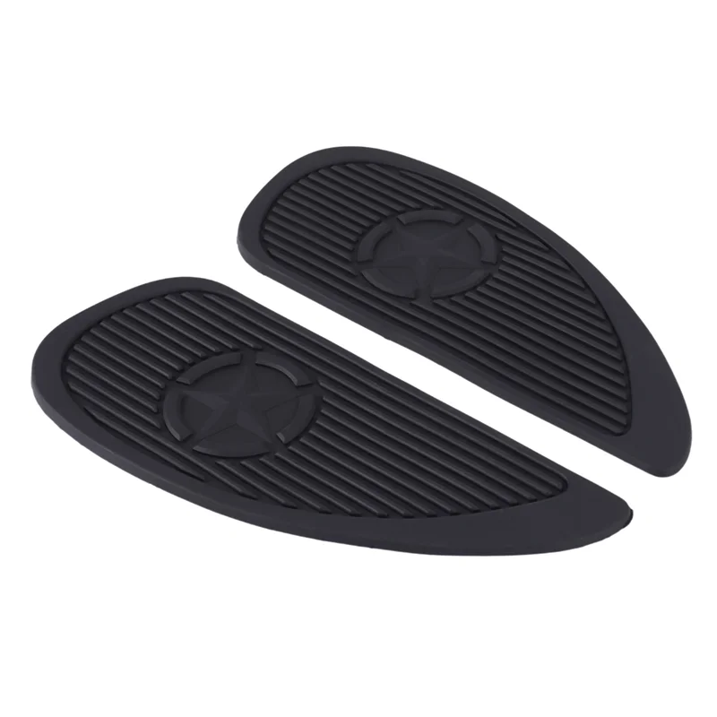 

BT-1Pair Motorcycle Tank Traction Pad Side Gas Knee Grip Protector Anti Slip Sticker For Kawasaki Suzuki Honda