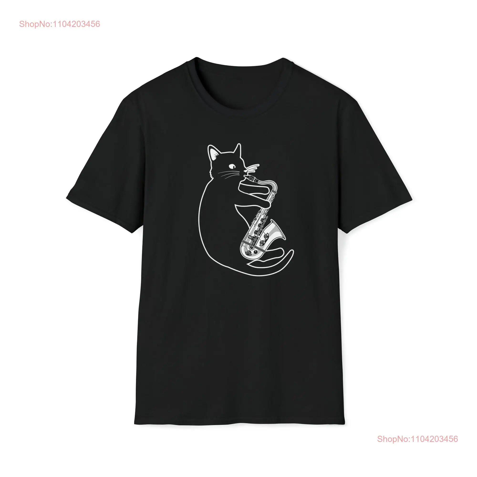 Woody Sax Softstyle T Shirt long or short sleeves