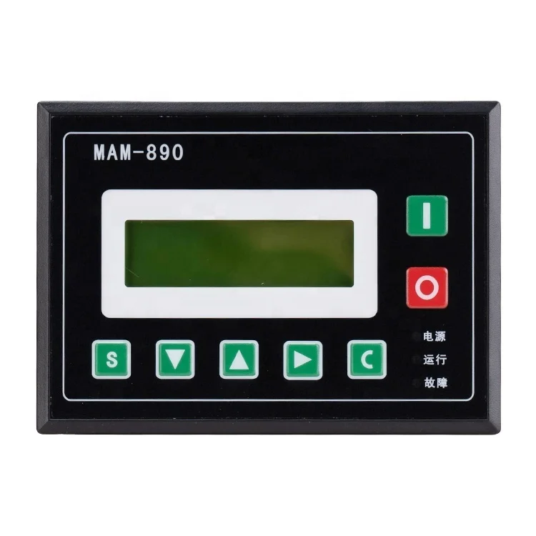 

Screw Air Compressor Controller MAM-890 PLC Panel Monitor